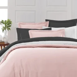 Sensei Maison Drap housse en percale de coton bonnet 30 cm Blanc 140x190 cm SOFT PERCALE