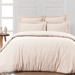 Sensei Maison Drap housse en percale de coton bonnet 30 cm Petale 200x200 cm SOFT PERCALE Sale