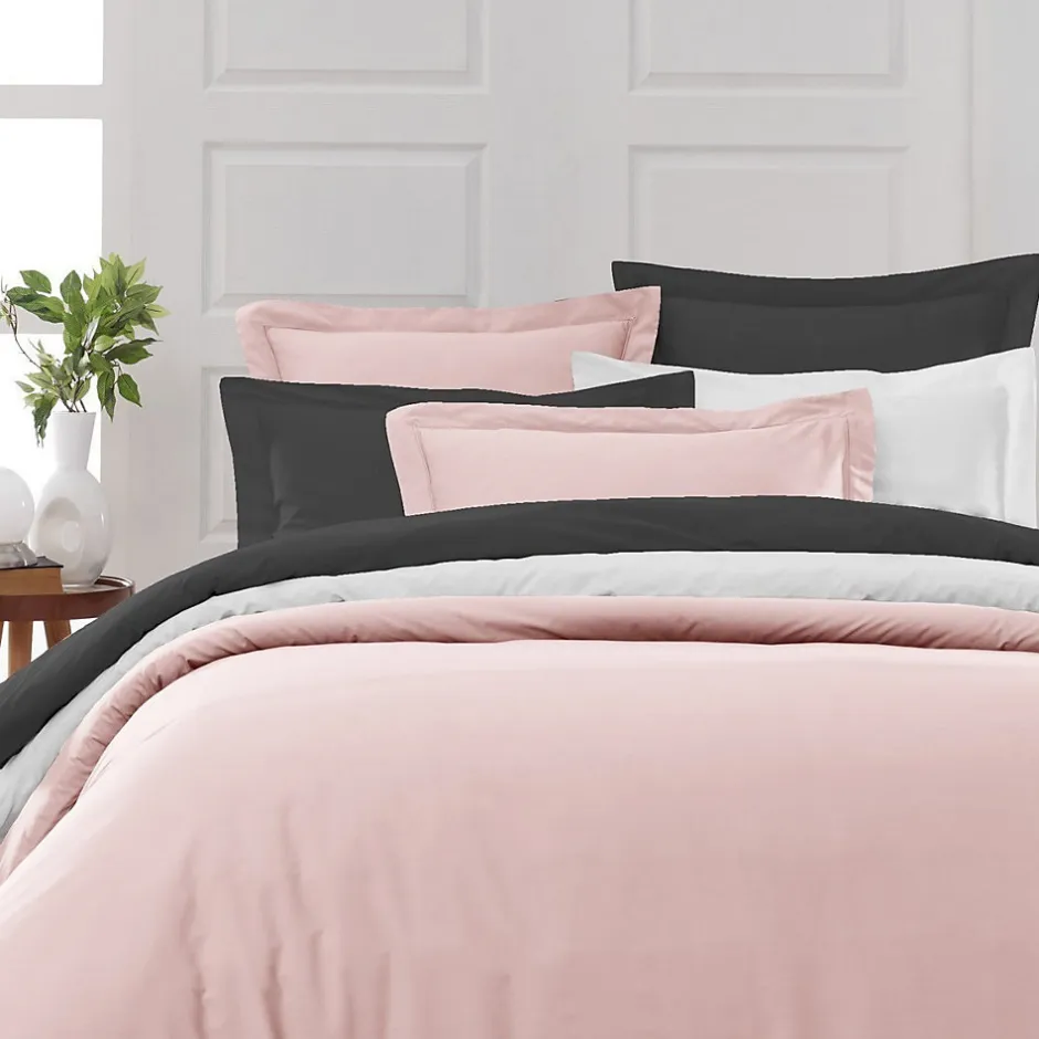 Sensei Maison Drap housse en percale de coton bonnet 30 cm Blanc 140x200 cm SOFT PERCALE