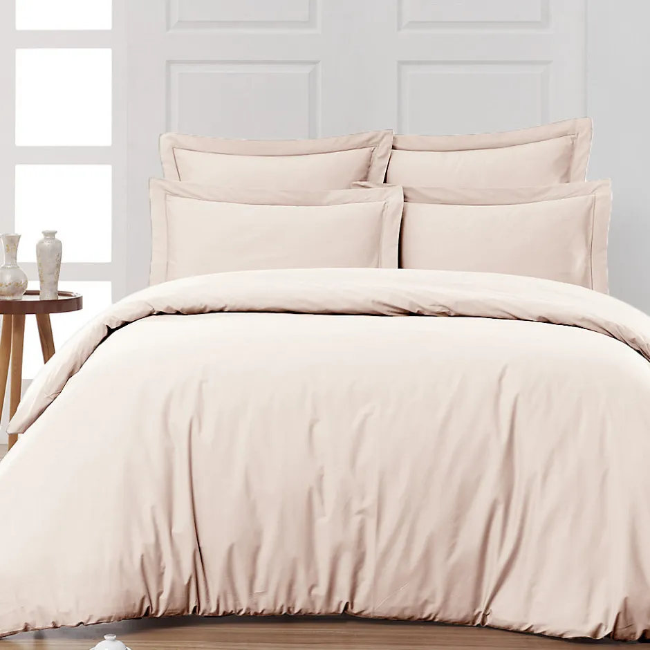 Sensei Maison Drap housse en percale de coton bonnet 30 cm Petale 120x190 cm SOFT PERCALE