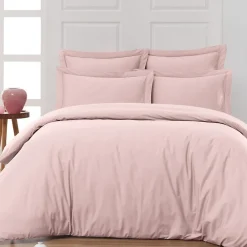 Sensei Maison Drap housse en percale de coton pour lit articulé Poudre 160x200 cm SOFT PERCALE Online