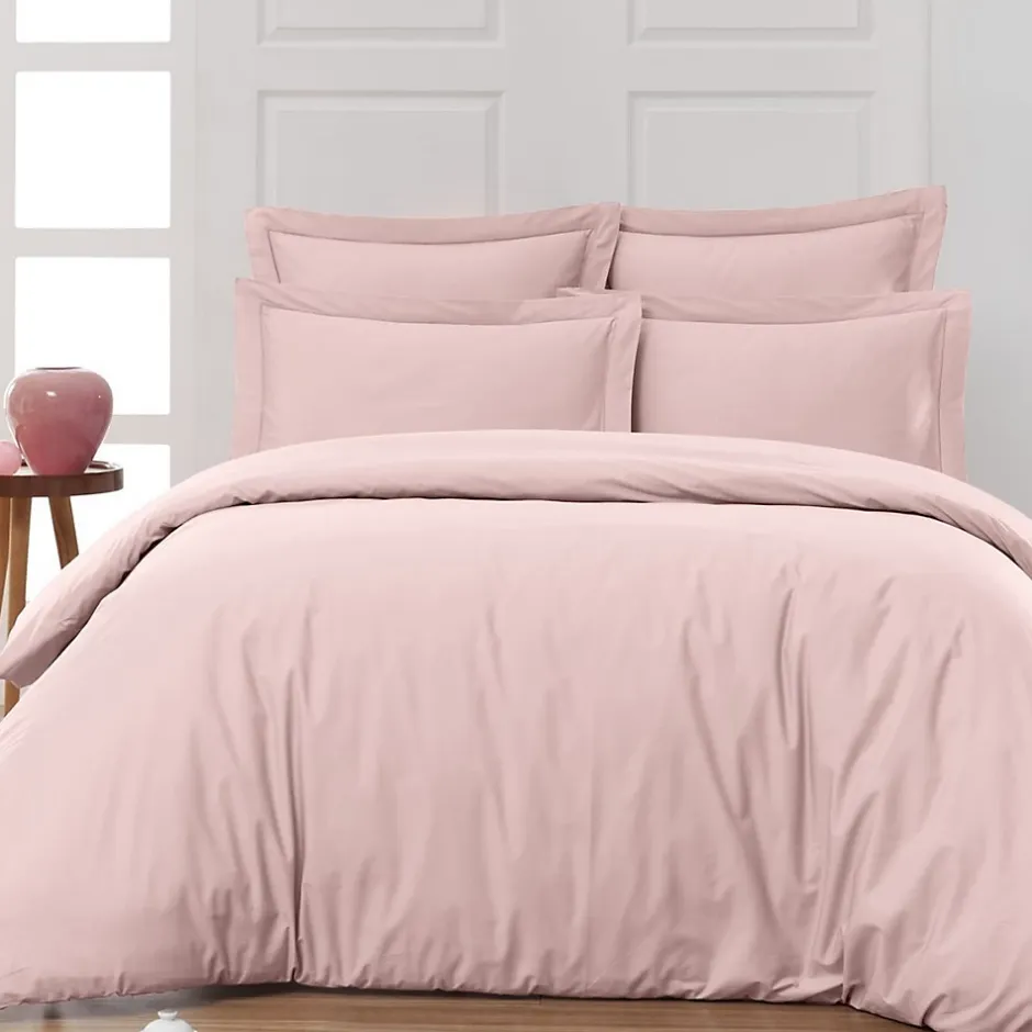 Sensei Maison Drap housse en percale de coton pour lit articulé Poudre 160x200 cm SOFT PERCALE Online