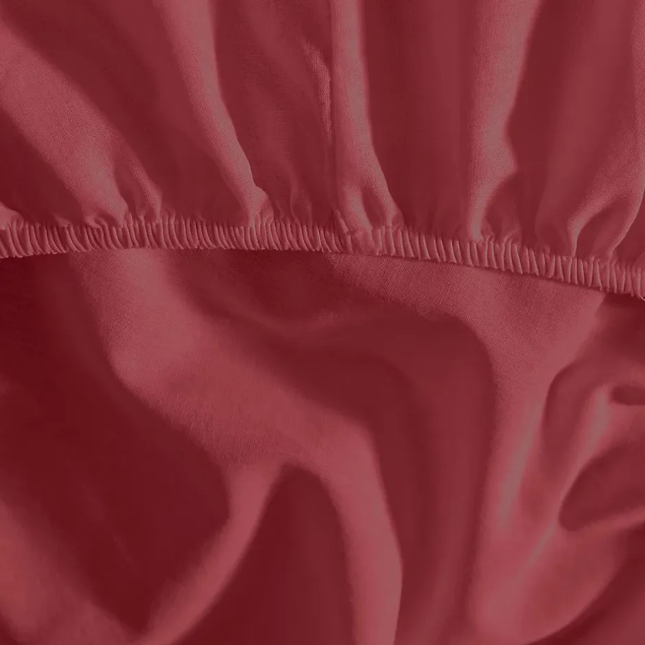 Sensei Maison Drap housse en percale de coton pour lit articulé Cardinal 160x200 cm SOFT PERCALE Clearance