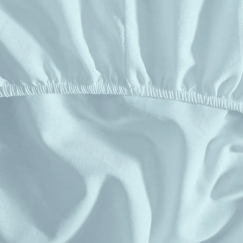 Sensei Maison Drap housse en percale de coton pour lit articulé Nuage 160x200 cm SOFT PERCALE