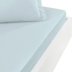 Sensei Maison Drap housse en percale de coton pour lit articulé Nuage 160x200 cm SOFT PERCALE