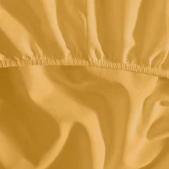 Sensei Maison Drap housse en percale de coton pour lit articulé Caramel 160x200 cm SOFT PERCALE Sale