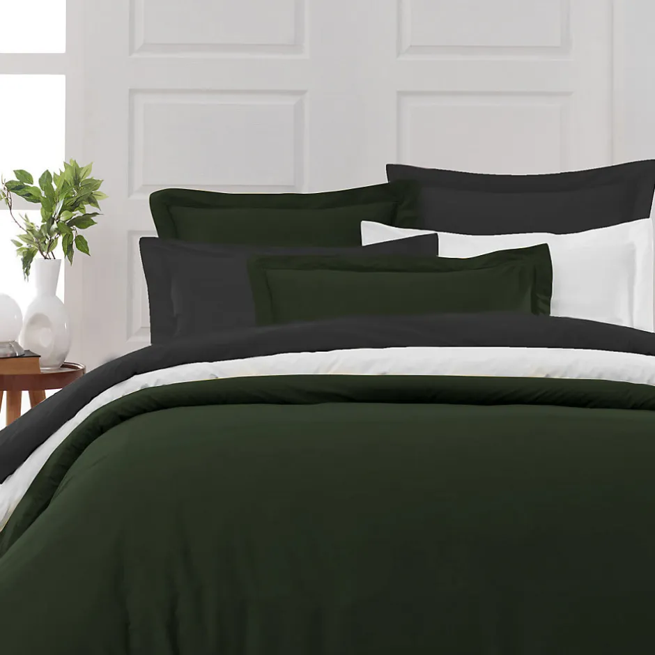 Sensei Maison Drap housse en percale de coton bonnet 30 cm Eucalyptus 90x200 cm SOFT PERCALE