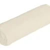 Vente-unique Drap housse en satin 108 fils/cm² - 140 x 190 cm - Bonnet 30 cm - Beige - TALORA de PALACIO
