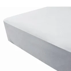 Domiva Drap housse imperméable 2 en 1 (60x120 cm - Gris Perle)