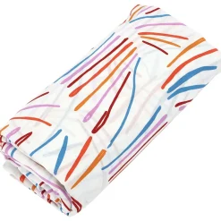 Linnea Drap housse imprimé 140x190 cm coton PERROQUET Salsa Bonnet 40 cm Sale