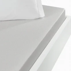 Sensei Maison Drap housse jersey coton peigné extensible bonnet 30 cm Gris Perle 90x200 cm MANHATTAN Clearance