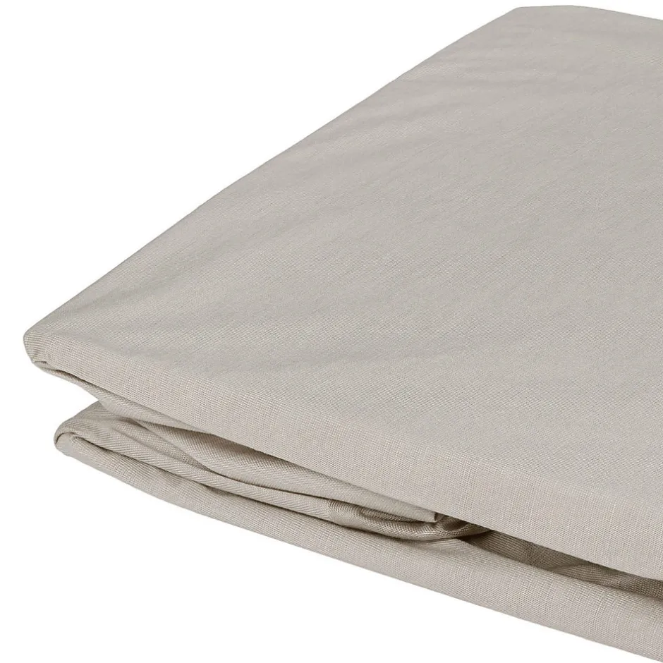 Toison d'Or Drap housse élastiqué en 100% coton peigné (85x195 cm - Gris Galet) Sale