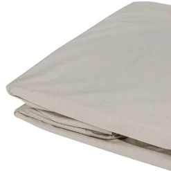 Toison d'Or Drap housse élastiqué en 100% coton peigné (160x200 cm - Gris Galet)