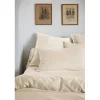 L'Effet Papillon Drap housse "Lysandre" toutes dimensions "Lyocel" - Lysandre Pampa - 160 x 200 cm bonnet de 30 cm Online