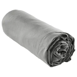 L'Effet Papillon Drap housse "Lysandre" toutes dimensions "Lyocel" - Lysandre Granit - 180 x 200 cm bonnet de 30 cm