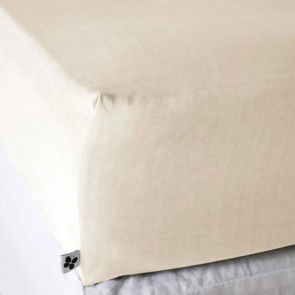 L'Effet Papillon Drap housse "Lysandre" toutes dimensions "Lyocel" - Lysandre Pampa - 140 x 200 cm bonnet de 30 cm Hot