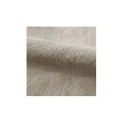 Vent Du Sud Drap housse Palace pur coton teint lavé 63 fils/cm² - Palace Lin - 160 x 200 cm bonnet de 35 cm Hot