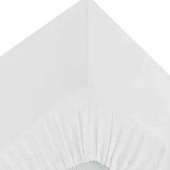 Eden Drap housse percale de coton uni 90 x 190 cm Harmonie tilleul Online