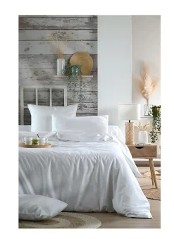 Eden Drap housse percale en coton Nuage