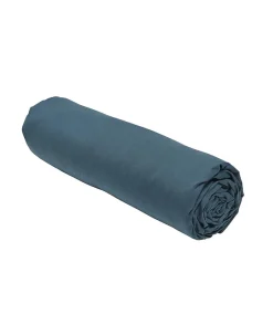Todays Tools Drap housse TODAY Essential - 90 x 190 cm - 1 personne - 100% Coton uni - Paon Online