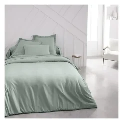 Todays Tools Drap housse TODAY Essential - 140 x 190+25 cm - 1 personne - 100% Coton jersey - Celadon Hot