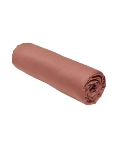 Todays Tools Drap housse TODAY Essential - 140 x 200+30 cm - 2 personnes - 100% Coton uni - Terracotta
