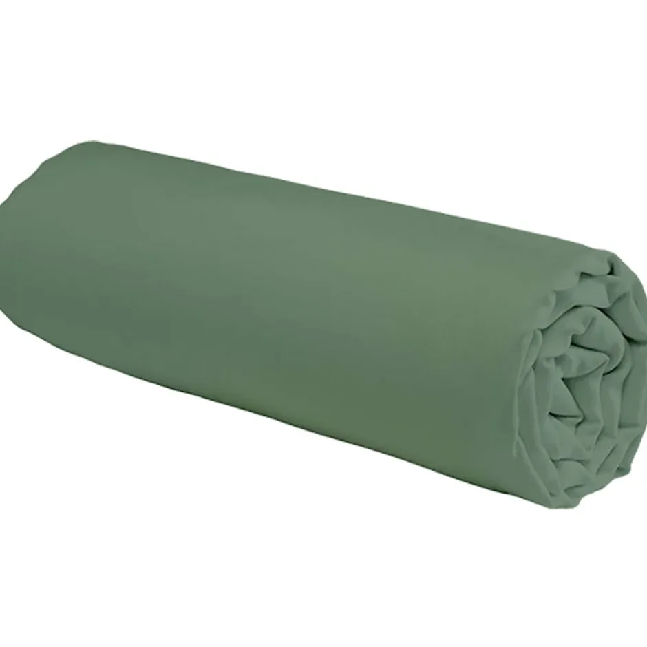 Future Home Drap housse uni en coton 57 fils 140x200cm Sale