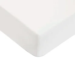 Future Home Drap housse uni en coton 57 fils 180x200cm Clearance