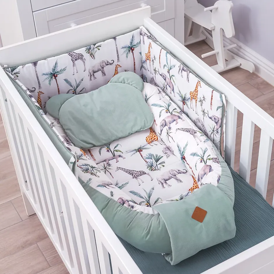 Sevira Kids Drap housse uni en gaze de coton