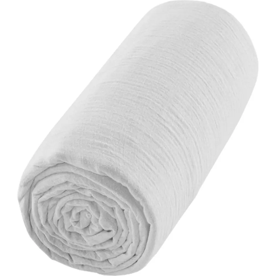 Sevira Kids Drap housse uni en gaze de coton