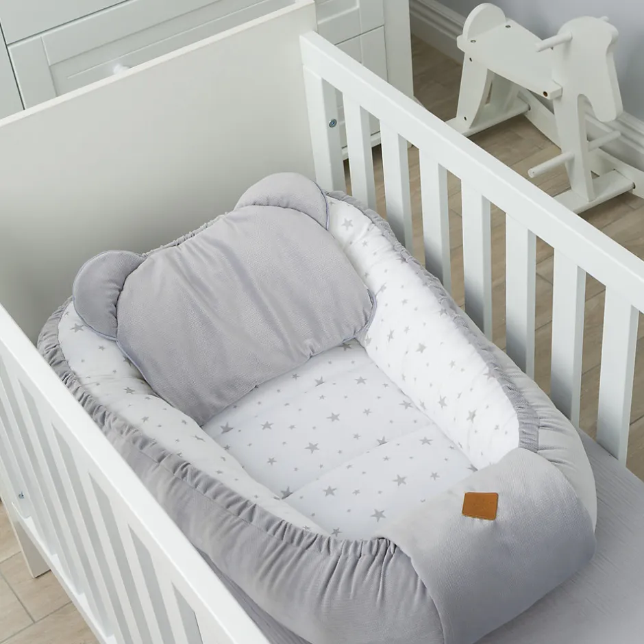 Sevira Kids Drap housse uni en gaze de coton