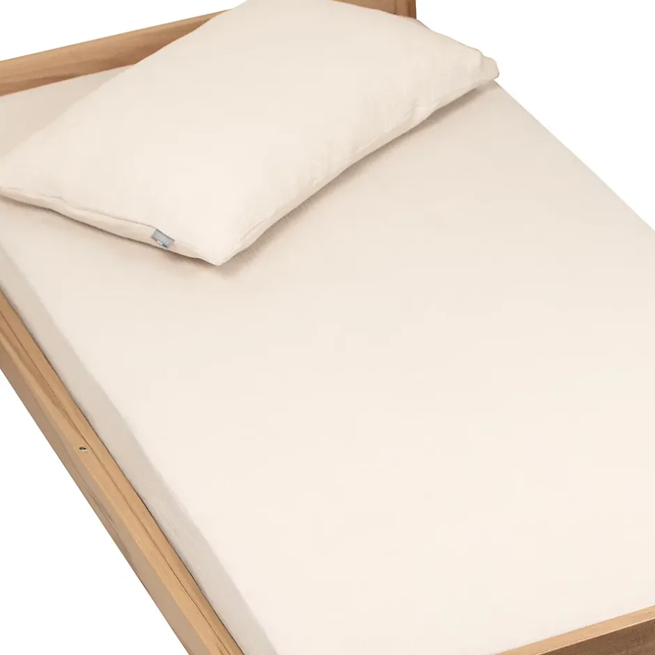 Sevira Kids Drap housse uni en gaze de coton Outlet