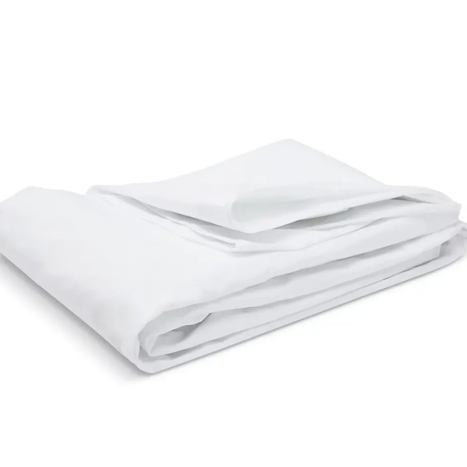 Bleu Calin Drap Housse uni 180x200cm PERCALE BLANC Clearance
