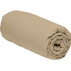 Housse De Rêve Drap housse 160x200 + 30 cm 100% Percale de Coton 80 fils Lin