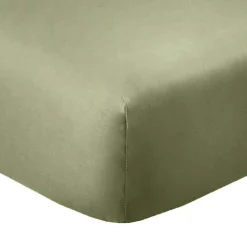 Housse De Rêve Drap housse 140x190 +35 cm Coton 57 fils Verveine Hot