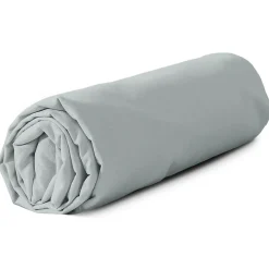 Linnea Drap housse 140x190 cm coton lavé LINO gris