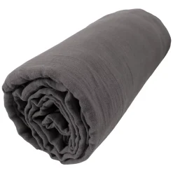 Housse De Rêve Drap housse 160x200 cm en Gaze de coton Granit Online