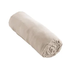 Housse De Rêve Drap housse 90x190 cm en Gaze de coton Naturel