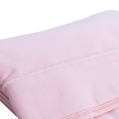 Domiva Drap plat avec point bourdon (120x180 cm - Rose Clair) Online
