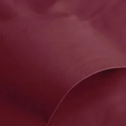 Coton Pur Drap plat Prémium Grenat 180 x 290 cm