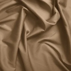 Coton Pur Drap plat Prémium 240 x 300 cm Taupe Outlet