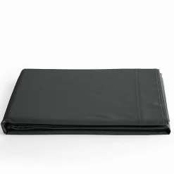 Coton Pur Drap plat Prémium 240 x 300 cm Marron coton