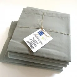 Tradilinge Drap plat en 100% coton biologique (240x300 cm - Marron Clair)