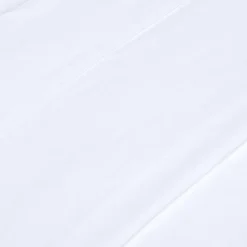 Homescapes Drap plat en lin lavé blanc, 240x275 cm - Discount