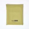 Homescapes Drap plat en satin de coton égyptien 1000 fils vert olive, 240x275 cm - Clearance