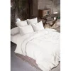 L'Effet Papillon Drap plat "Gaïa" toutes dimensions "Gaze de Coton" - Gaïa Chantilly - 270 x 300 cm pour lit King size New
