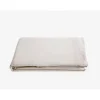 Vent Du Sud Drap plat Palace pur coton teint lavé, 63 fils/cm² - Palace Naturel - 270 x 290 cm pour lit King Size