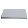 Vent Du Sud Drap plat percale pur coton peigné longues fibres 80 fils/cm² - Neige - 240 x 300 cm pour lit 2 places