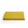 Vent Du Sud Drap plat percale pur coton peigné longues fibres 80 fils/cm² - Moutarde - 180 x 290 cm pour lit 1 place Online