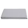 Vent Du Sud Drap plat percale pur coton peigné longues fibres 80 fils/cm² - Perle - 270 x 300 cm pour lit King size